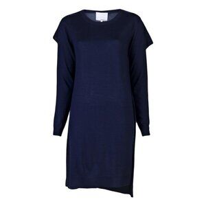3.1 Phillip Lim Merino Wool Sweater Dress in Navy - sz Small